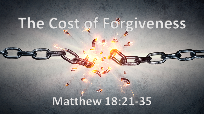 The Cost of Forgiveness