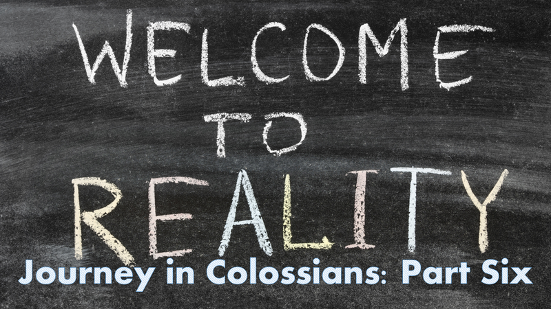 Welcome to Reality